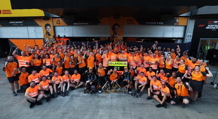 A McLarennél remélik, a hátralévő futamok háromnegyedét is megnyerik