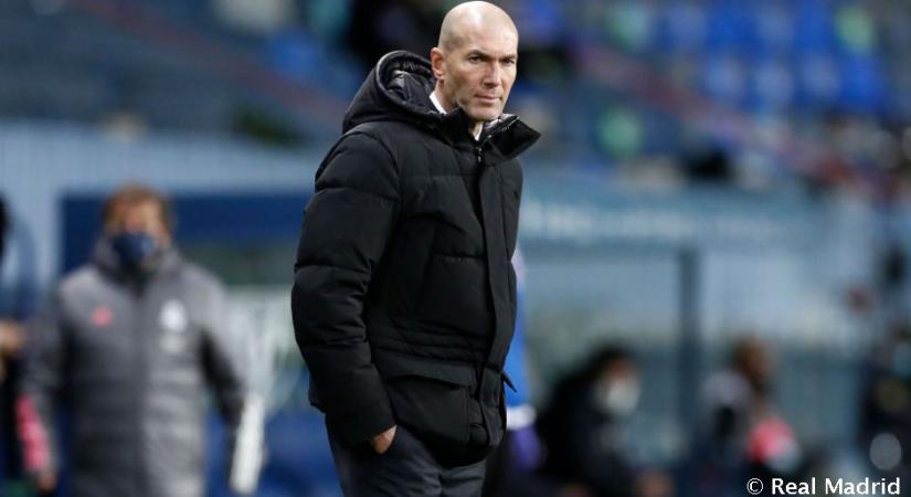 Zidane: “Nagyon igyekeztünk, de nem sikerült az egyenlítés”