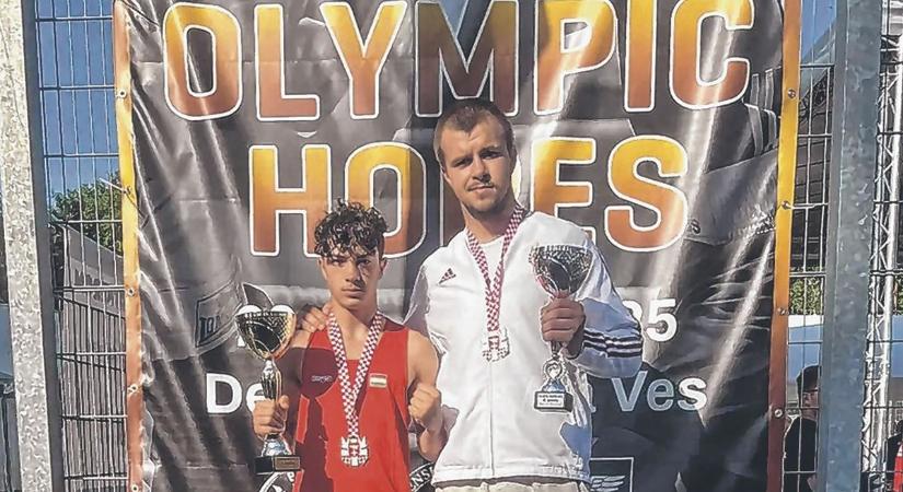 A Kanizsa Box Klub ökölvívóinak sem ismeretlen a dobogó legfelső foka