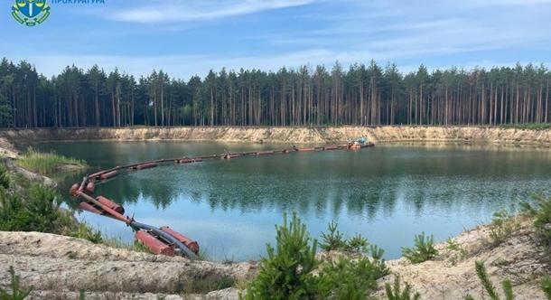 Illegális homokkitermeléssel 2,5 milliárd hrivnya környezeti kárt okoztak Zsitomir megyében