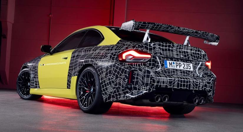 Pályaorientált kiegészítőket kapott a BMW M2