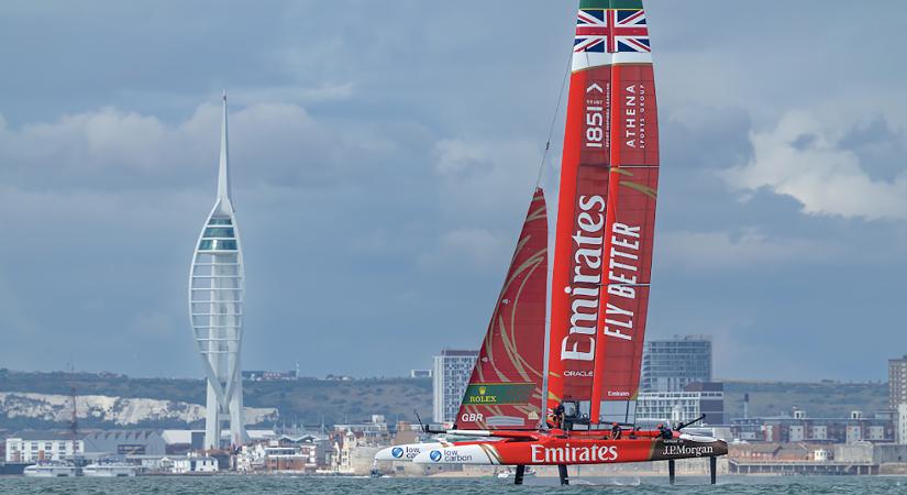 SailGP 2025 – Portsmouth – Zivatarveszélyes idő várható a rajtnál – Élő közvetítés 17 órától