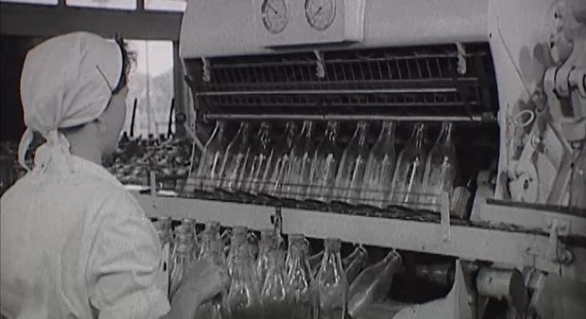 Automata tejpalackozás 1964-ben? Tatabánya már ekkor a jövőt építette videó