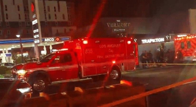 Folytatódott a tragikus nap Los Angelesben: tömegbe hajtott egy autó
