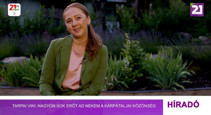 Tarpai Viki: nagyon sok erőt ad nekem a kárpátaljai közönség (videó)
