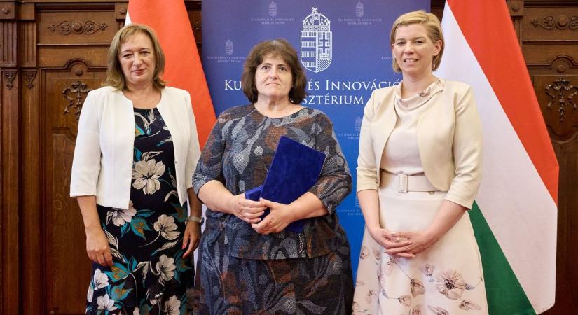 Rangos szakmai elismerést kapott az újszászi technikum szakképző pedagógusa