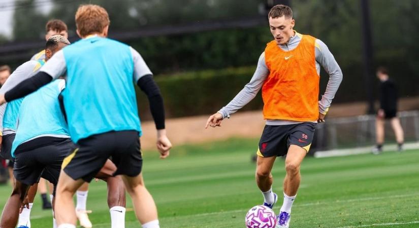 Szoboszlai Dominik nélkül edzettek a csapattársak Liverpoolban