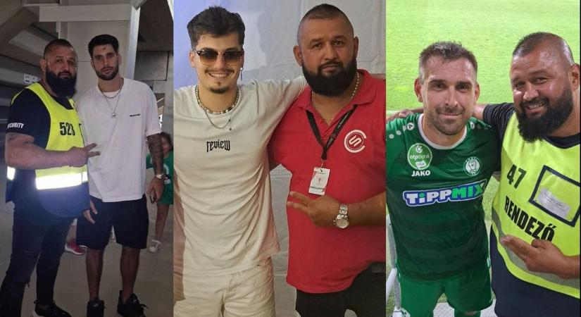 Ő Tolna legkeményebb testőre – Szoboszlai és Böde után a gyerekekre vigyáz – fotók!