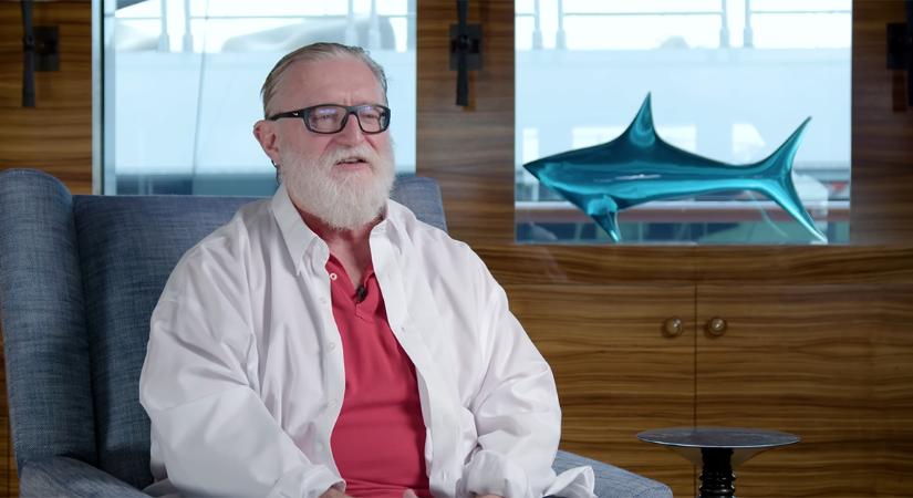 Így telnek Gabe Newell cseppet sem unalmas napjai