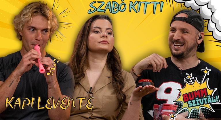 Kvíz, káosz, szivatás – itt a Bumm, Szívtál! 3. epizódja Szabó Kittivel és Kapi Levivel!