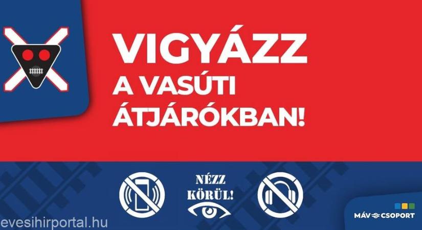 Sok a baleset a vasúti átjárókban, lépett a MÁV
