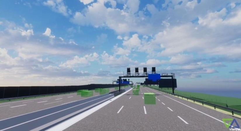 Budaörsön, az M1-M7 közös szakaszán üzembe helyezték a világ egyik legokosabb autópálya-szakaszát