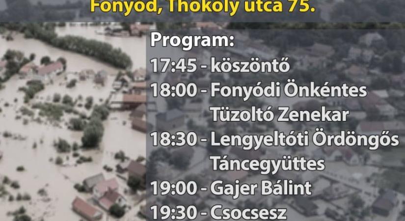 Vasárnap délután Fonyódon: dél-balatoni összefogás a parajdi károsultakért