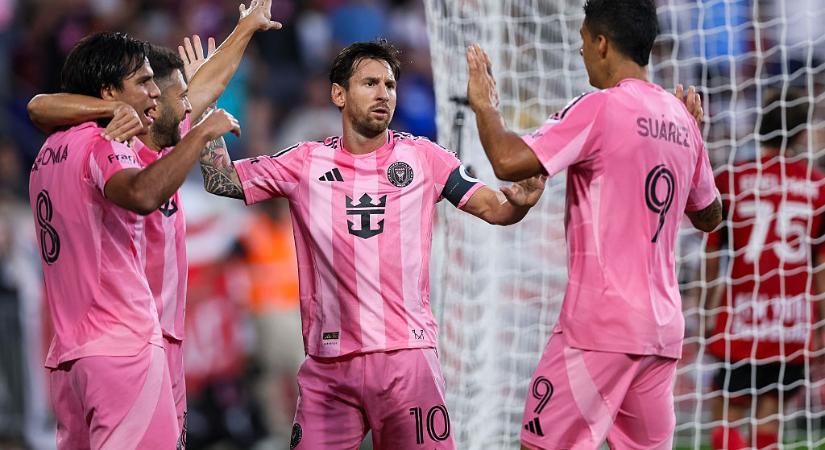 MLS: idegenben aratott kiütéses győzelmet az Inter Miami – videóval