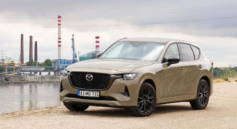 Dehogy halott a dízel! Teszten a 6 hengeres legújabb Mazda CX-60