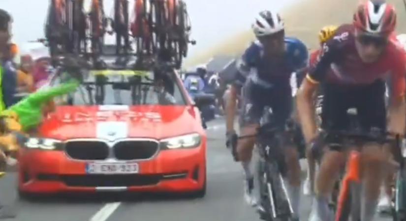 Nézőt gázoltak a Tour de France-on, komoly büntetést kapott a csapat