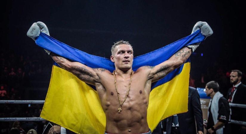 Boksz: Uszik kiütötte Dubois-t, vitathatatlan világbajnok lett
