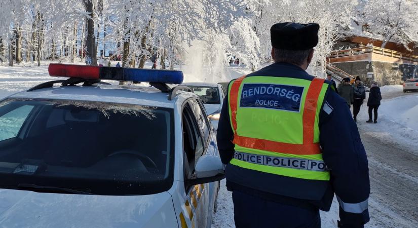 Ellepték a rendőrök a Mátrát - Fotók