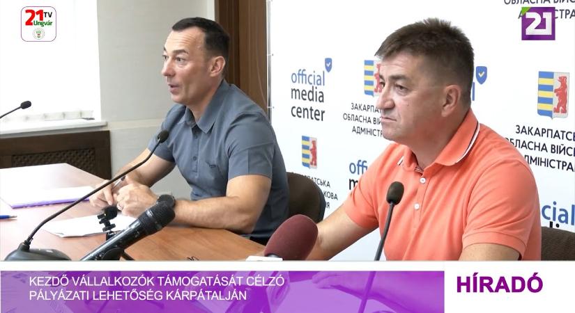Kezdő vállalkozók támogatását célzó pályázati lehetőség Kárpátalján (videó)