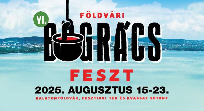 Földvári Bográcsfeszt 2025 Balatonföldvár