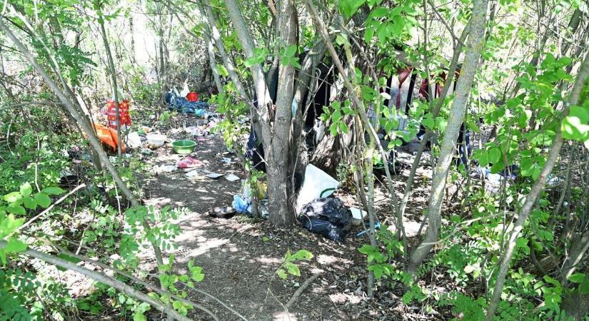Rémisztő környék, sötét folt a földön: brutálisan fest a szolnoki gyilkosság helyszíne – videóval, képgalériával