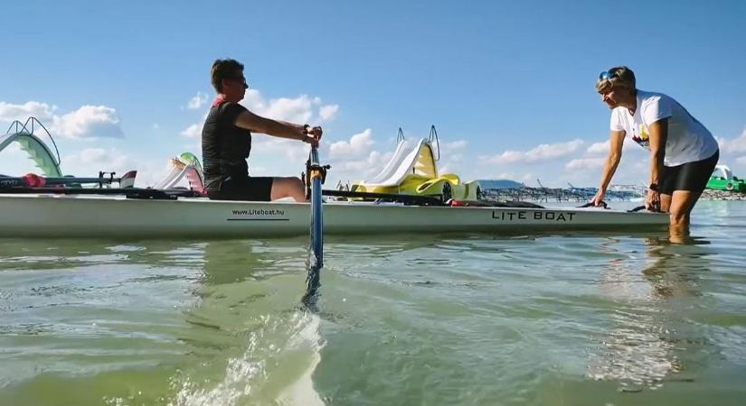Balatonfenyvesen minden a vízi sportokról szólt a hétvégén