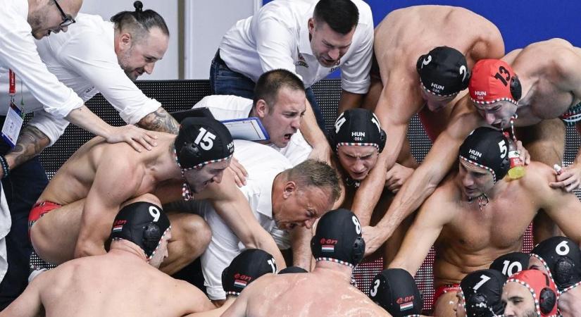 Sima győzelemmel jutott vb-elődöntőbe a magyar férfi vízilabda válogatott