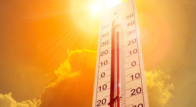 Ez durva: akár 46 fok is lehet ebben a térségben a következő napokban