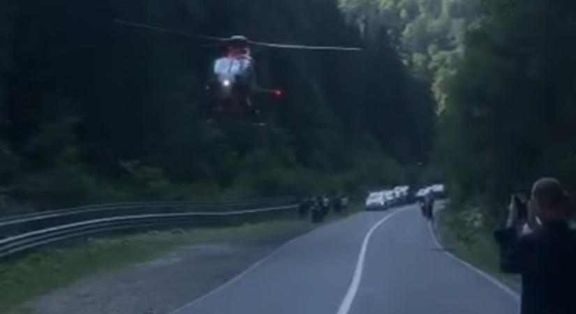 Egy magyar motoros is meghalt egy romániai balesetben, utasát mentőhelikopter vitte kórházba