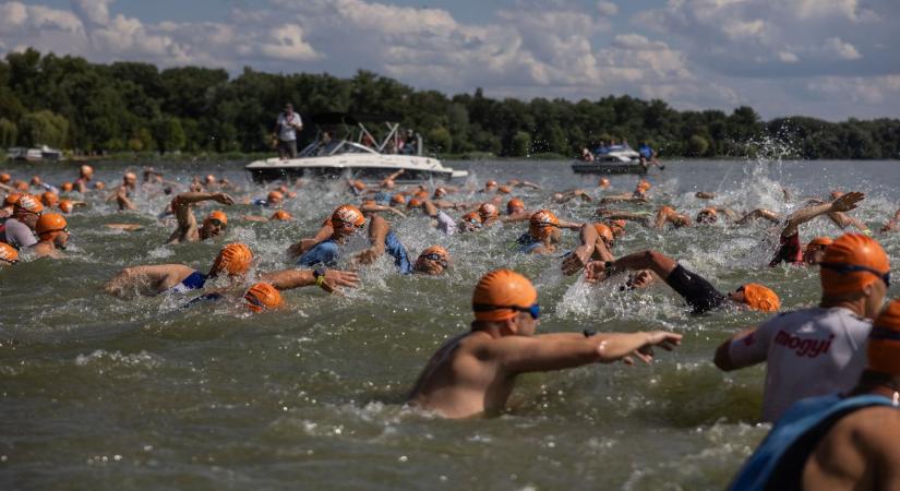 A hétvégén Tata volt a magyar triatlonsport fővárosa