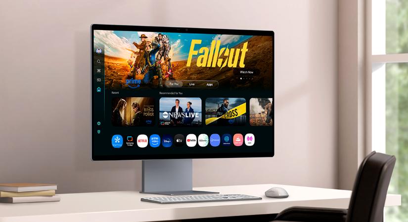 Érkezik a Samsung Smart Monitor M9 AI-vezérelt QD-OLED kijelzővel