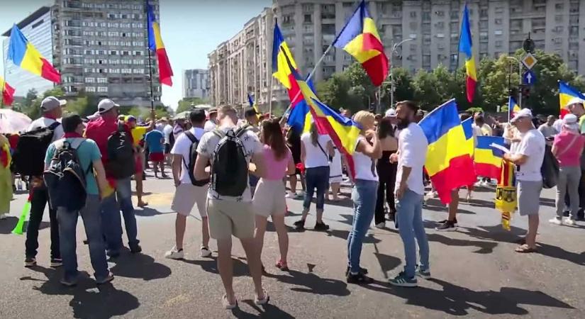 Csendőrség: Nem tapodták a román zászlót és nem sírtak a tüntetésen