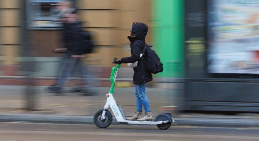 Elektromos rollerek a városban: kevés baleset, súlyos károk