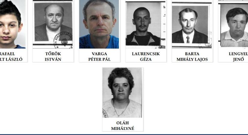 Hét eltűnt személyt is keres a vásárhelyi rendőrkapitányság
