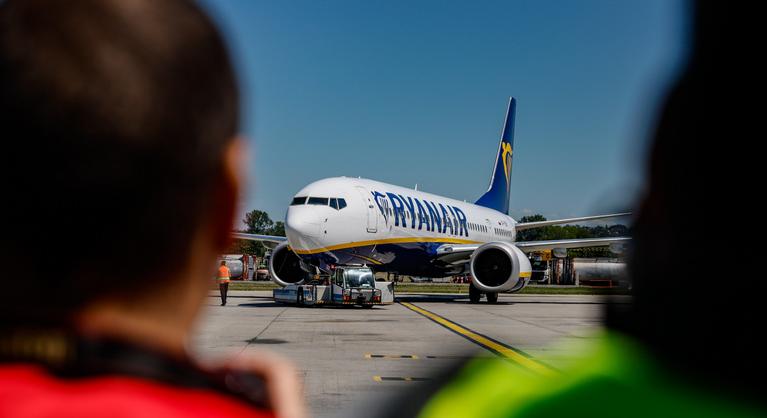 Rekordnyereséget ért el 2025 első negyedévében a Ryanair