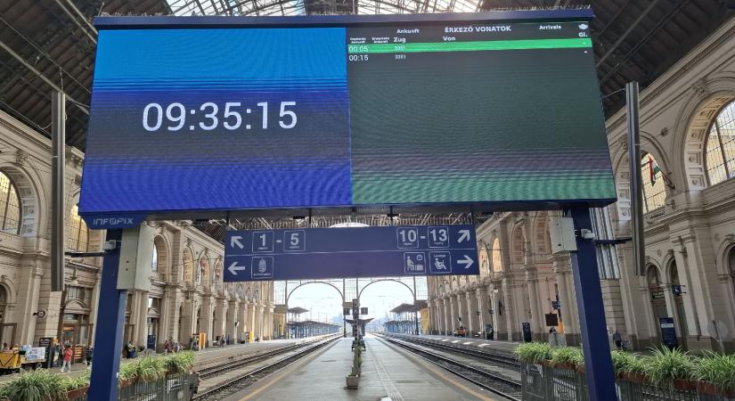 Augusztus végétől négy hétig lezárják a Keleti pályaudvart