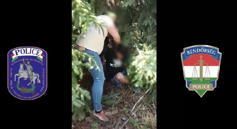 A fenyőfa tövében bujkáltak a debreceni tolvajok