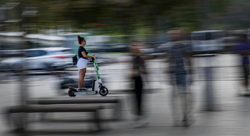 1,6 millió forintos kárt is okoztak már e-rollerrel