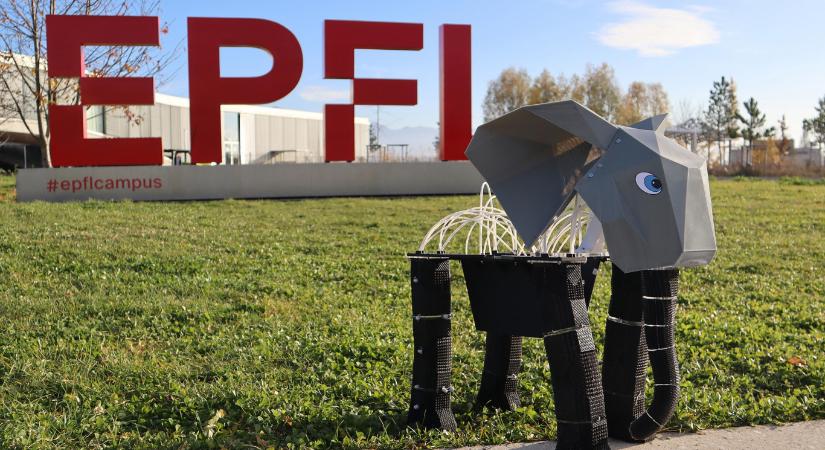 3D-ben nyomtattak élethű robotelefántot Svájcban