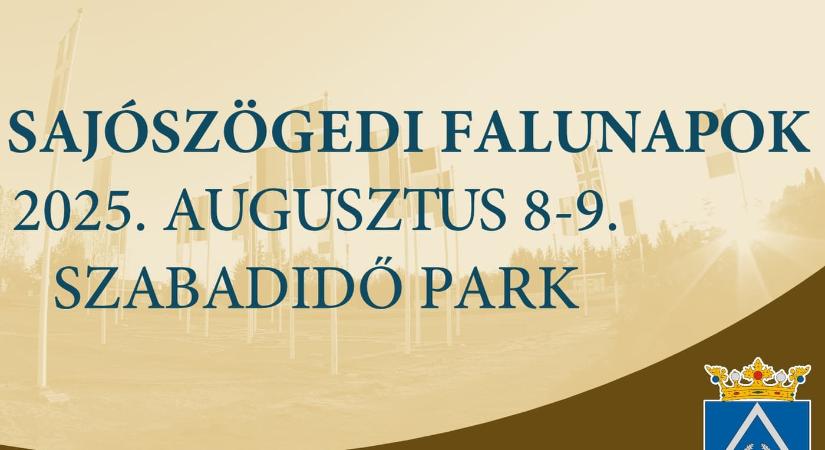 Sajószögedi Falunapok 2025