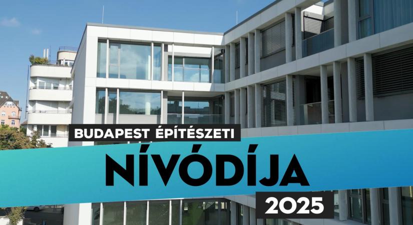 Budapest Építészeti Nívódíja 2025 – pályázati felhívás