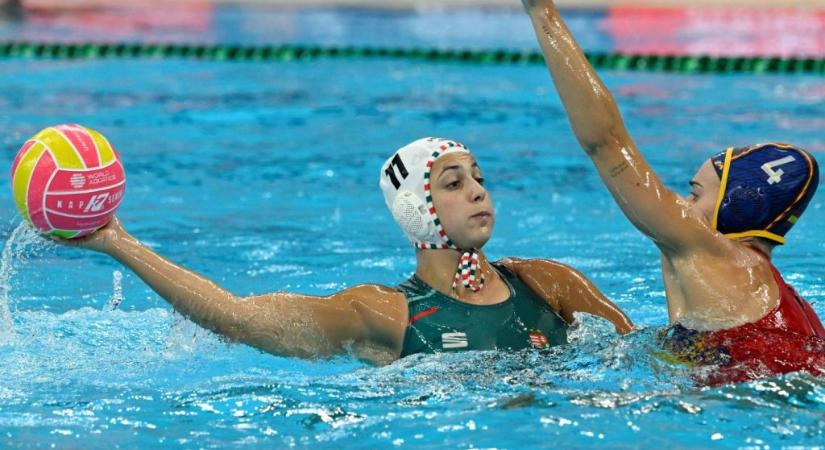 Vb-elődöntő: kiütötte az olimpiai bajnok spanyolokat a női pólóválogatott