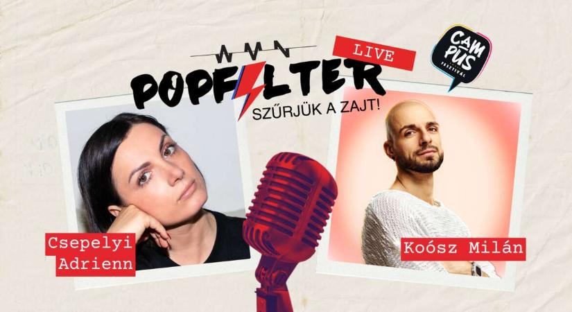 „A szomorú bohócra senki se kíváncsi” – Koósz Milán a Popfilter Live-ban