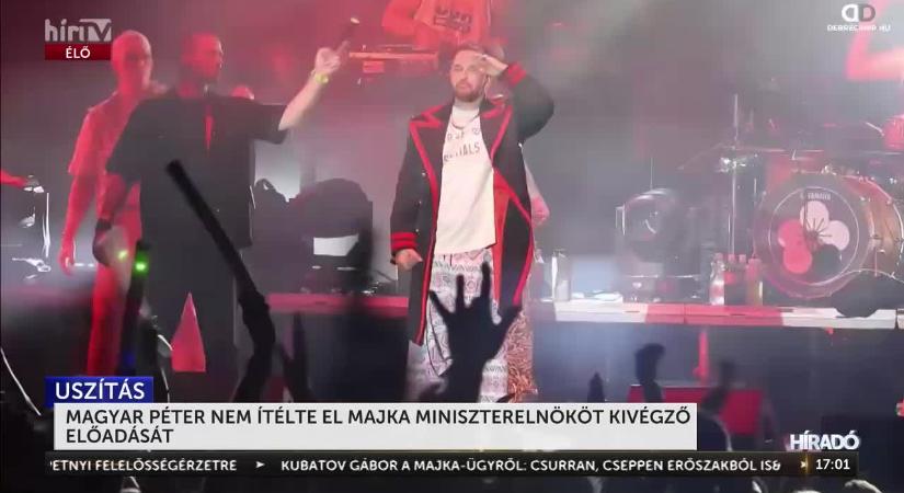 Magyar Péter nem ítélte el Majka, miniszterelnököt kivégző előadását  videó