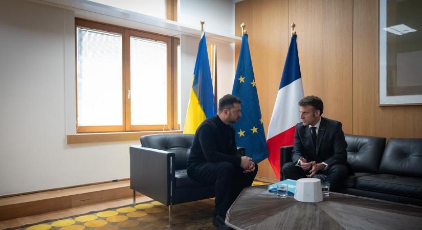 Francia drónokat vethet be Ukrajna Oroszország ellen