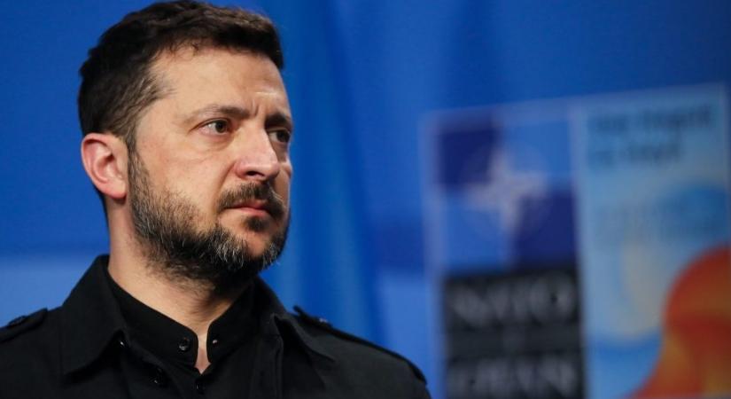 Ukrán elnök: kiskorú áldozata is van az orosz dróntámadásnak Kijevben