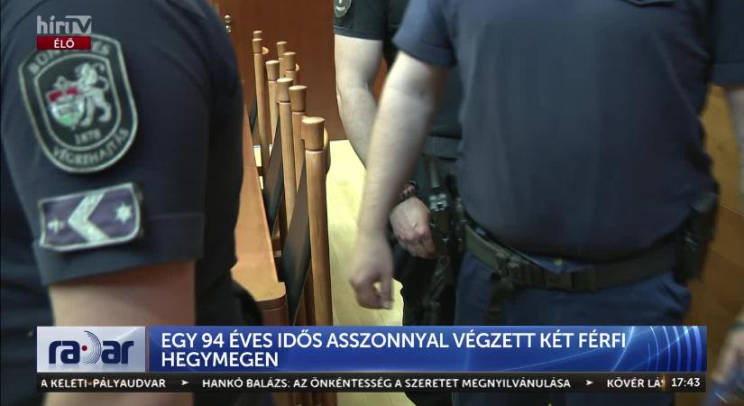 Radar - Egy 94 éves asszonnyal végzett két férfi  videó