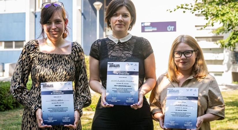 Két első és egy második díjat szereztek a Széchenyi István Egyetem képviselői a Doktoranduszok Országos Szövetségének konferenciáján