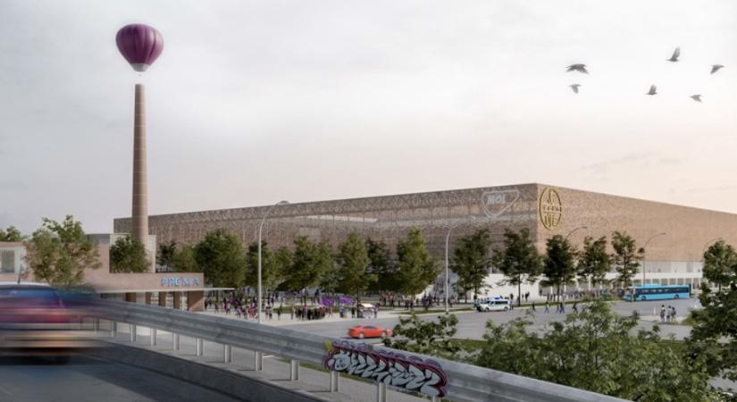 Megvannak az első látványtervek az Újpest leendő stadionjáról