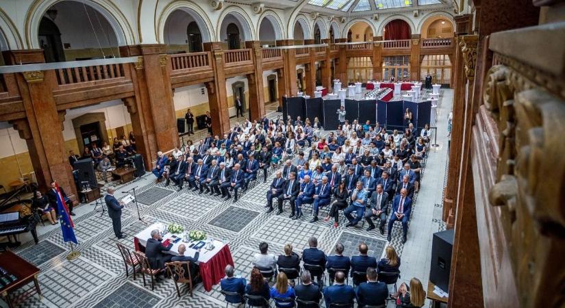 Zalai bírók kaptak rangos elismerést az országos ünnepségen